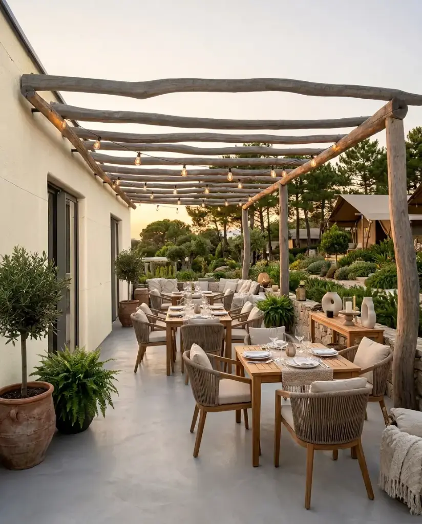 Solen - Pergola murale